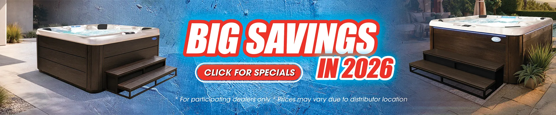 Calspas hot tub being used in a family setting - North Charleston