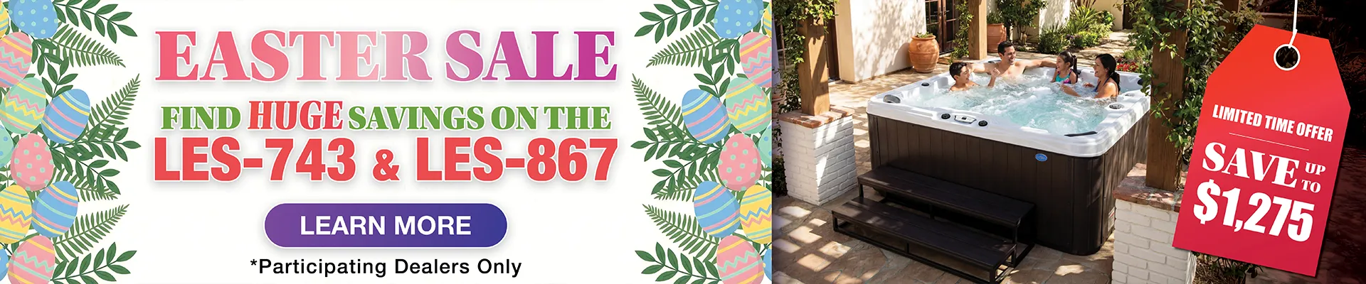 Calspas hot tub being used in a family setting - North Charleston