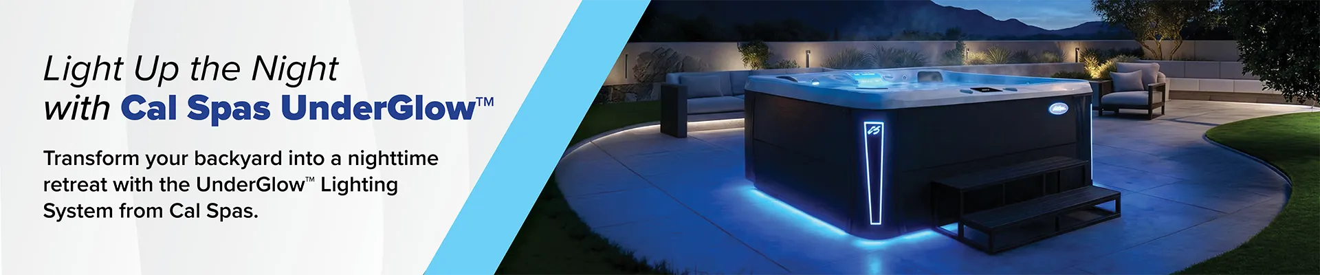 Calspas hot tub being used in a family setting - North Charleston